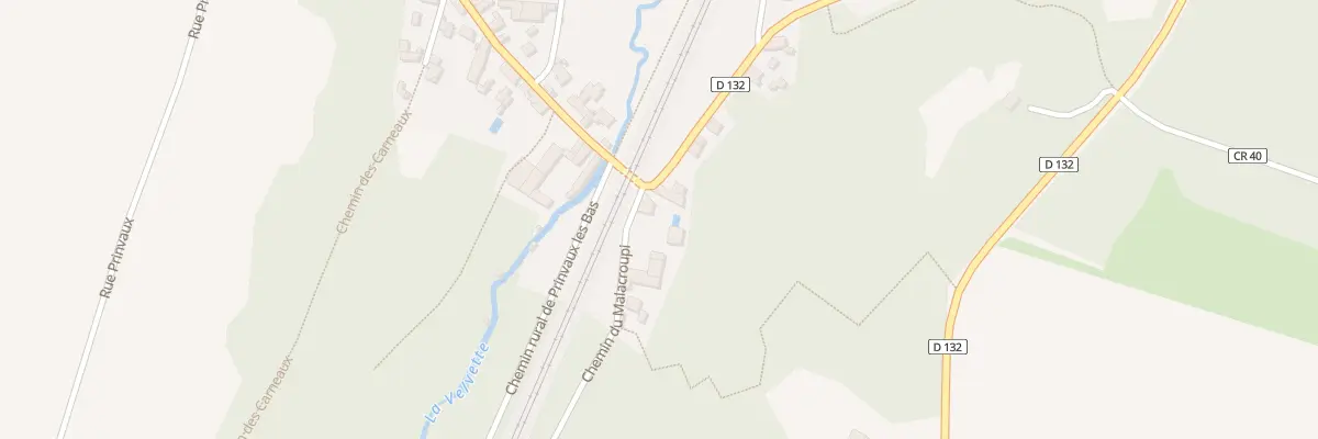 Plan du 2 Rte de Malesherbes à Boigneville