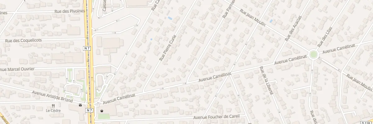 Plan du 70 Rue Parmentier à Athis-Mons