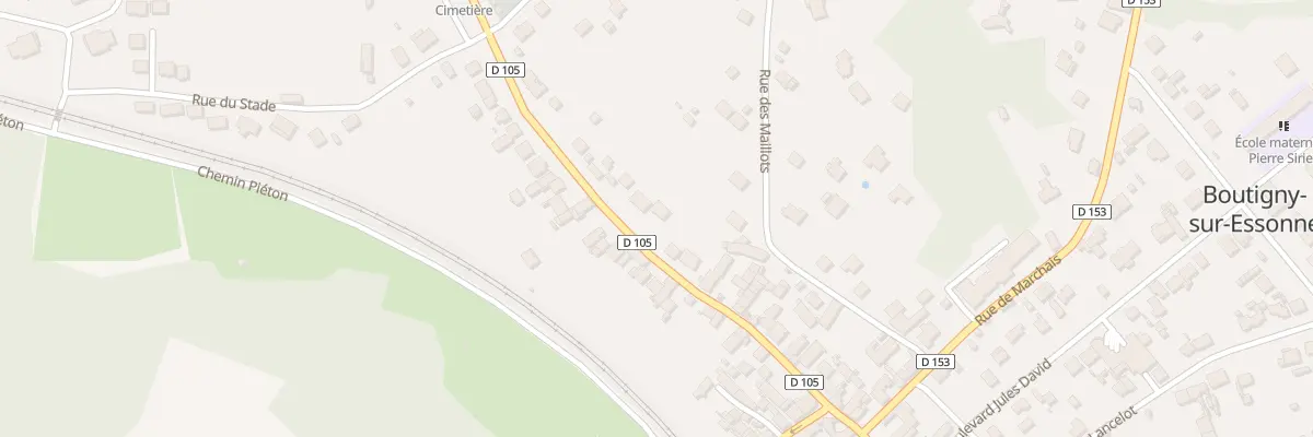 Plan du 34 Rue de la Ferté-Alais à Boutigny-sur-Essonne