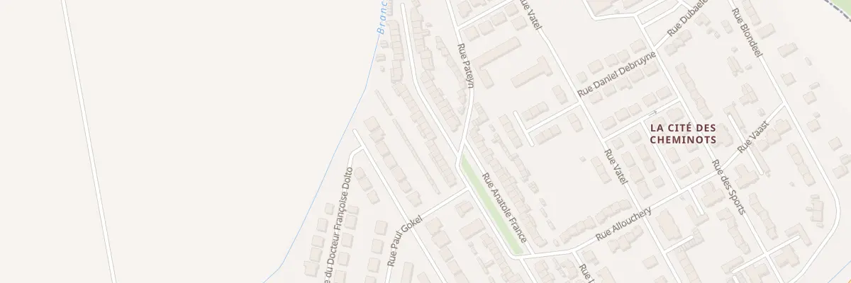 Plan du 83 Rue Anatole France à Cappelle-la-Grande