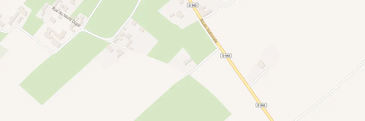 Plan du 831 Rue du Mont Dupil à Blaringhem