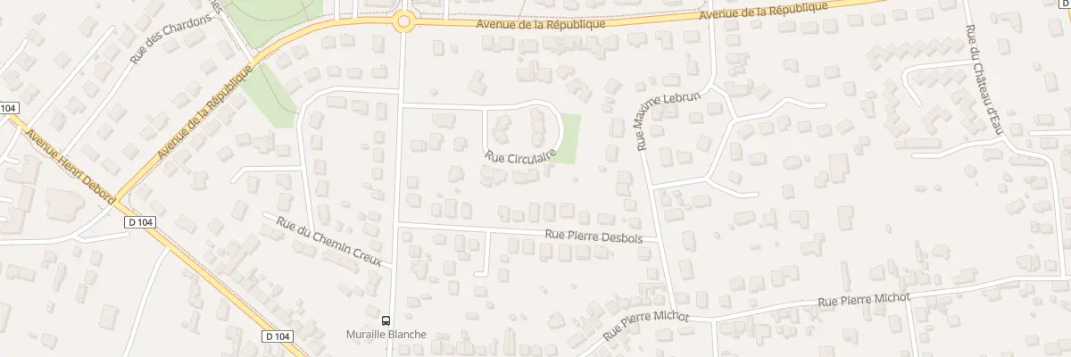 Plan du 10 Rue Circulaire à Saint-Doulchard