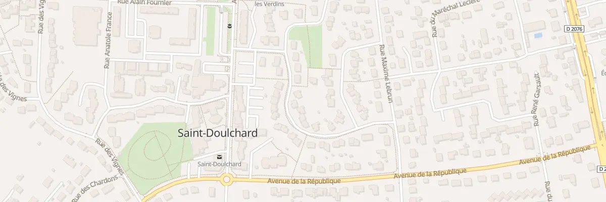 Plan du 15 Rue du Coteau à Saint-Doulchard