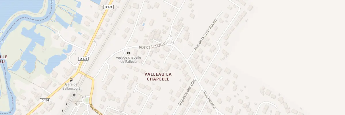Plan du 33 Rue Pasteur à Ballancourt-sur-Essonne