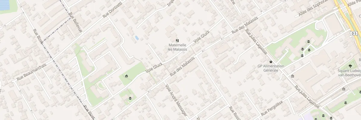 Plan du 52 Rue Malassis à Vitry-sur-Seine