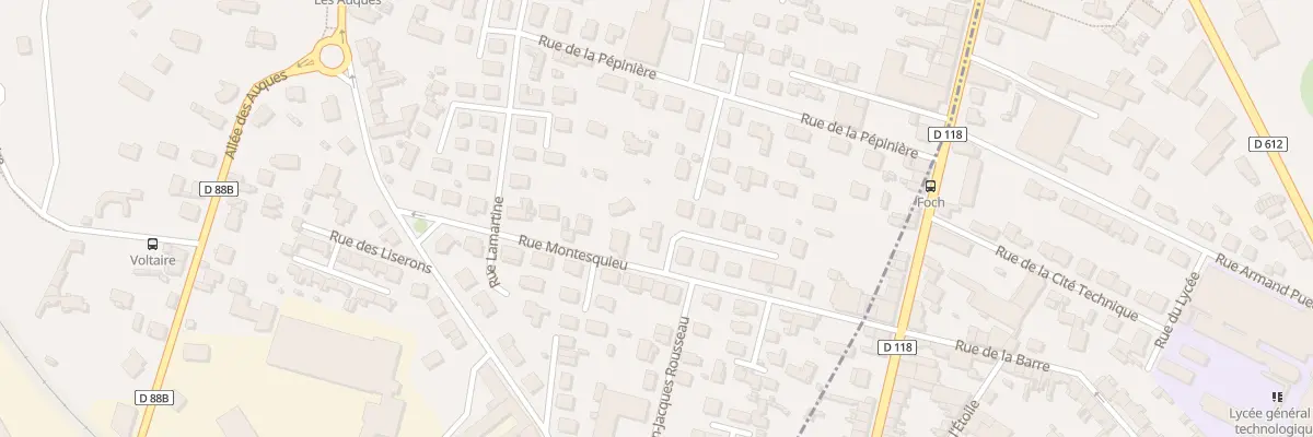 Plan du 16B Rue Montesquieu à Aussillon