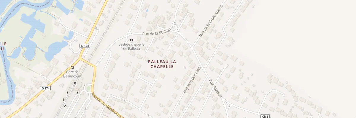 Plan du 27 Rue Pasteur à Ballancourt-sur-Essonne