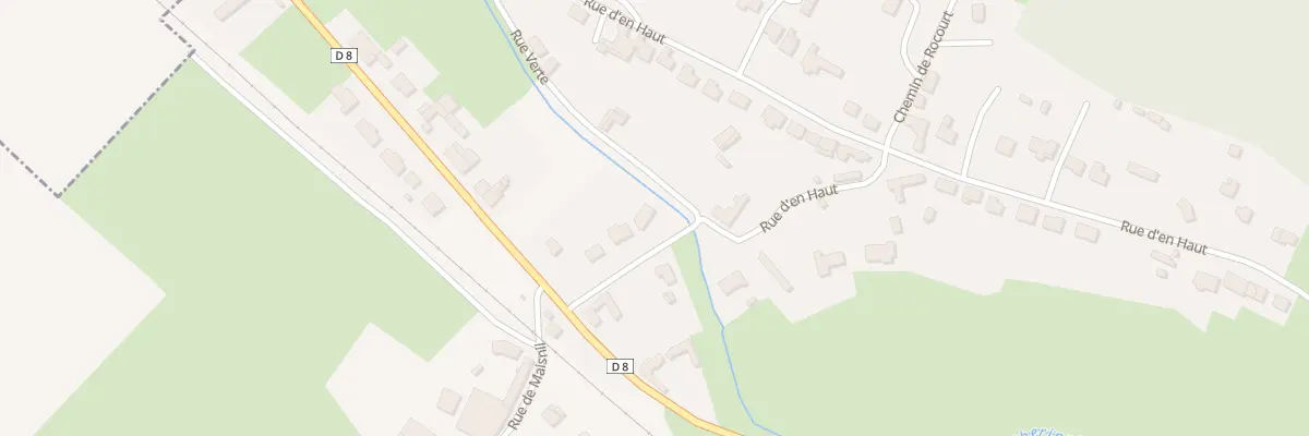 Plan du 5 Rue Verte à Roëllecourt