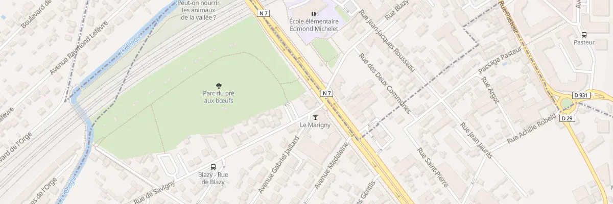 Plan du 2 Rue de Savigny à Viry-Châtillon