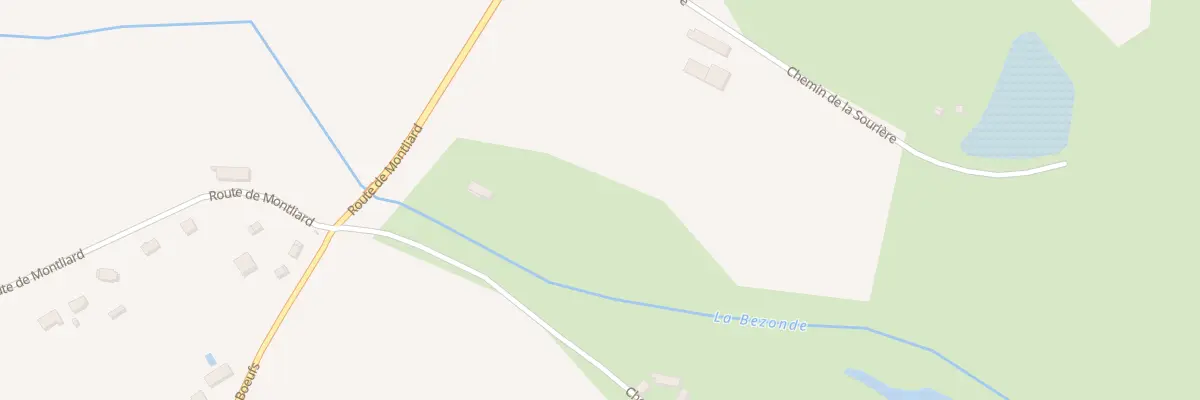 Plan du 3 Che du Prateau à Nesploy