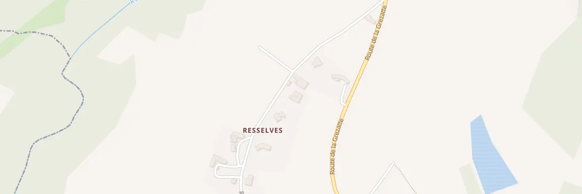 Plan du 5137 Resselves à Camjac