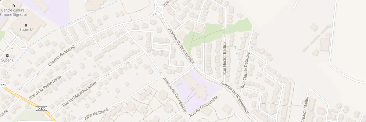 Plan du 39 Rue Jean Goujon à Écouen