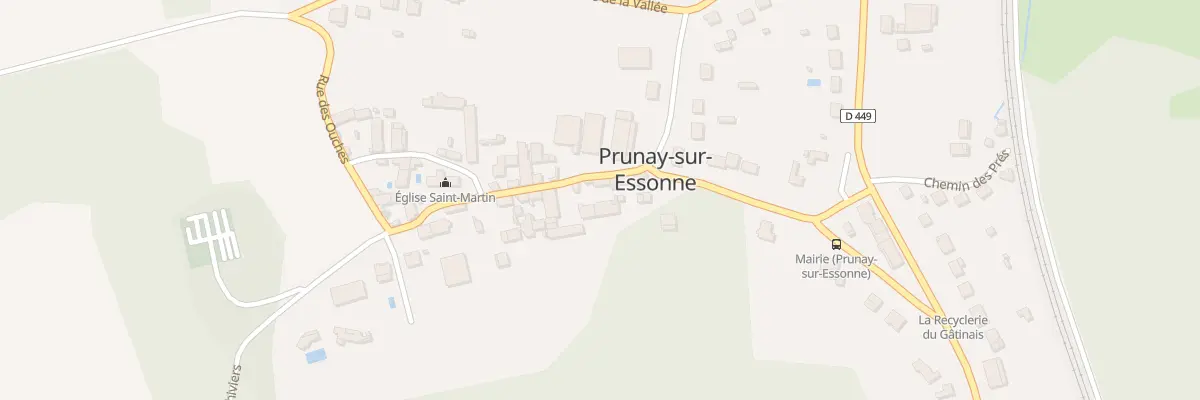 Plan du 11 Rue Georges Bercher à Prunay-sur-Essonne