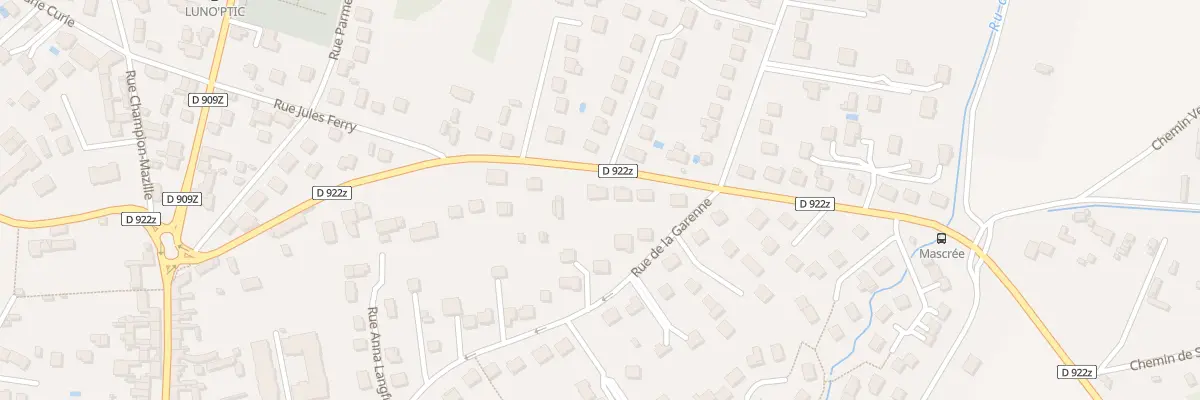Plan du 30 Rue de la République à Viarmes