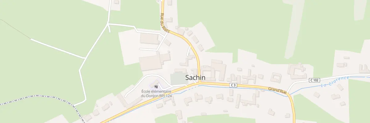 Plan du 81 Rue du Rietz à Sachin