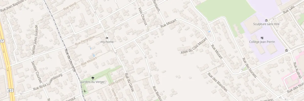 Plan du 114 Rue Berlioz à Vitry-sur-Seine