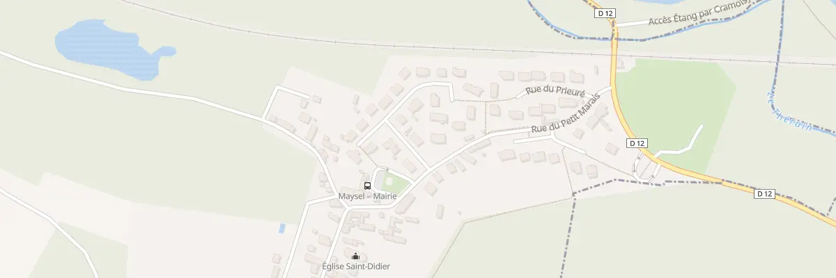 Plan du 2 Rue du Connetable St Pol à Maysel