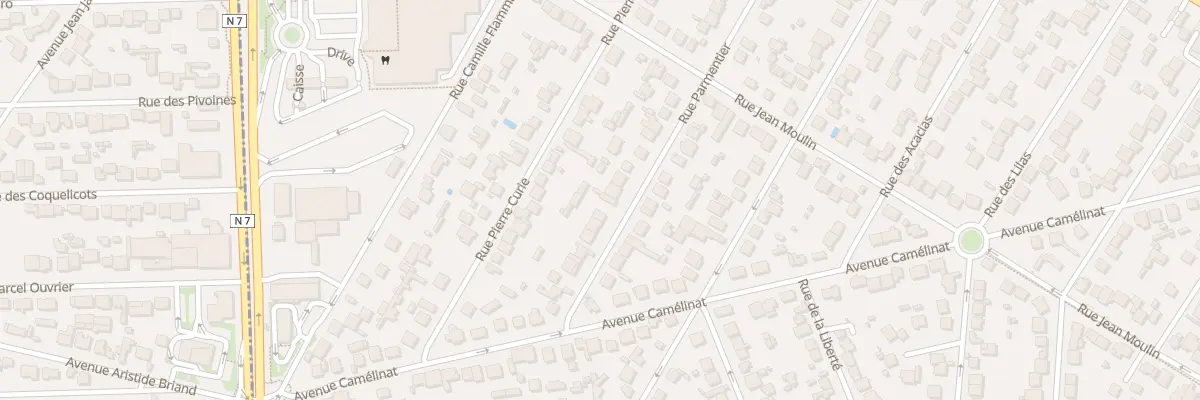 Plan du 60 Rue Parmentier à Athis-Mons