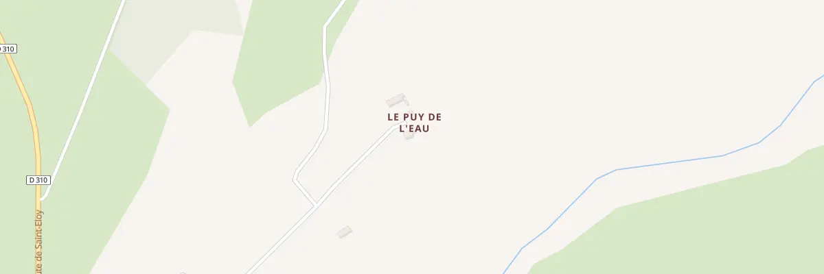 Plan du 2 Puy de l’Eau à Viplaix