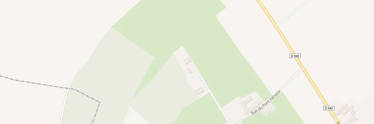 Plan du 242 Rue du Pont Henaux à Blaringhem