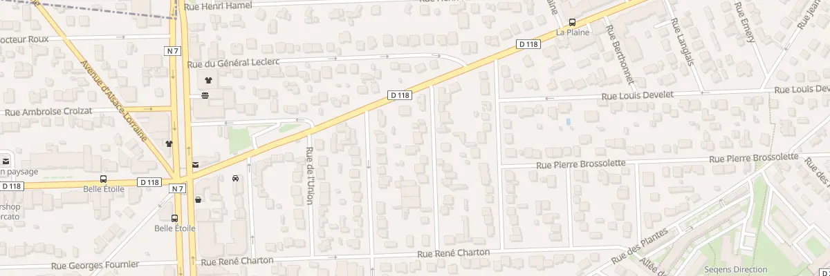 Plan du 21 Rue du Plateau à Athis-Mons