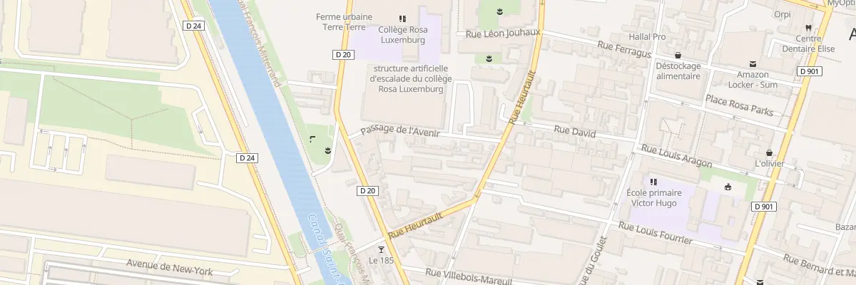 Plan du 13 Pas l’Avenir à Aubervilliers