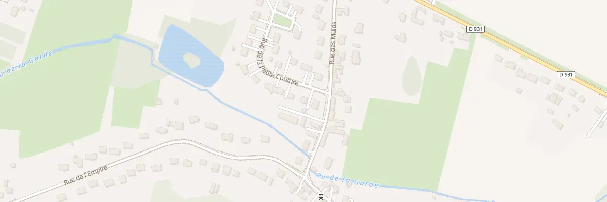 Plan du 23 Rue de la Petite Couture à Agnetz