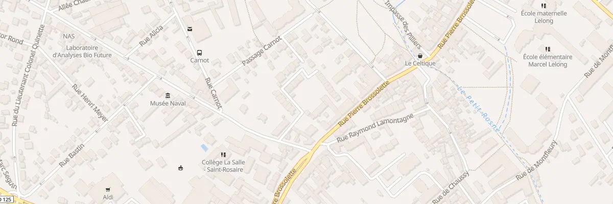 Plan du 61 Rue Pierre Brossolette à Sarcelles