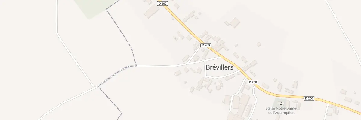Plan du 4 Rue de la Mairie à Brévillers