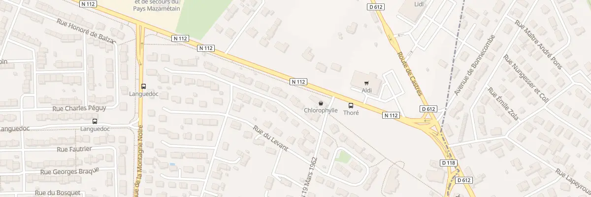Plan du 8 Rue des Cévennes à Aussillon