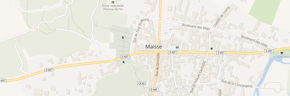 Plan du 10 Rue d’Etampes à Maisse