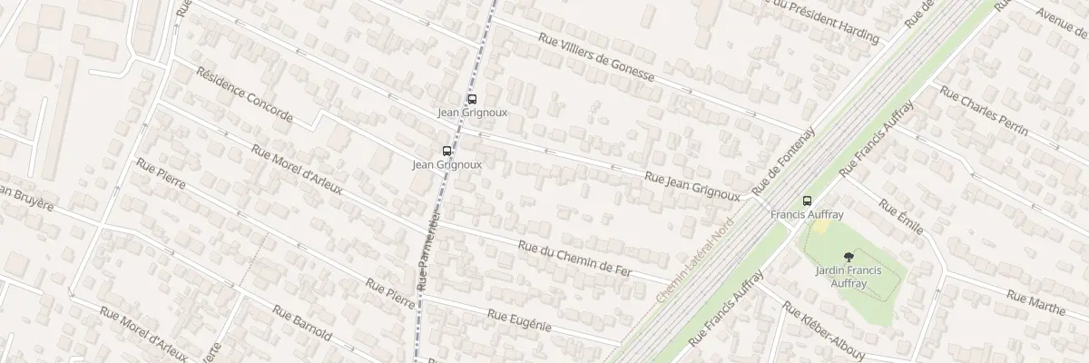 Plan du 31 Rue Jean Grignoux à Stains
