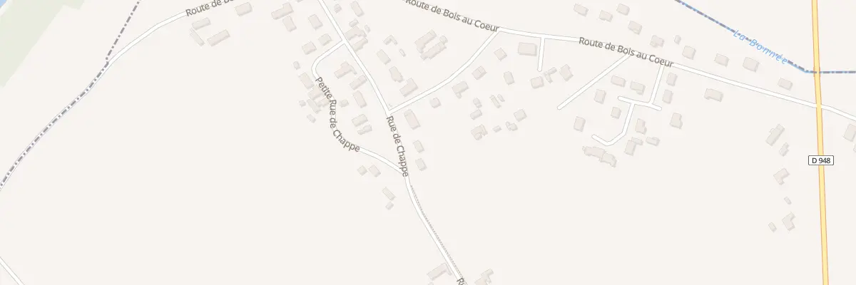 Plan du 24 Rue de Chappe à Bonnée