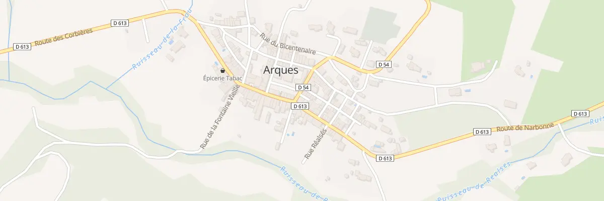 Plan du 68 Le Village à Arques