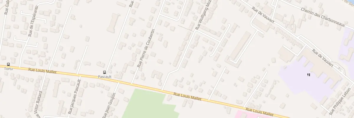 Plan du 30 Rue Wolfgang Mozart à Bourges
