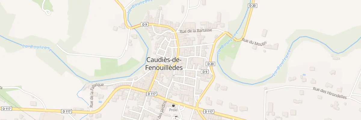 Plan du 6 Av du Col St Louis à Caudiès-de-Fenouillèdes