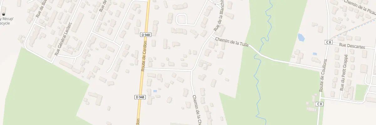 Plan du 54 Rue de la Blanchisserie à Sully-sur-Loire