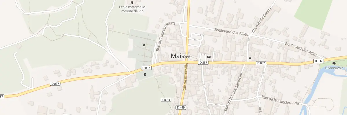 Plan du 6 Rue d’Etampes à Maisse