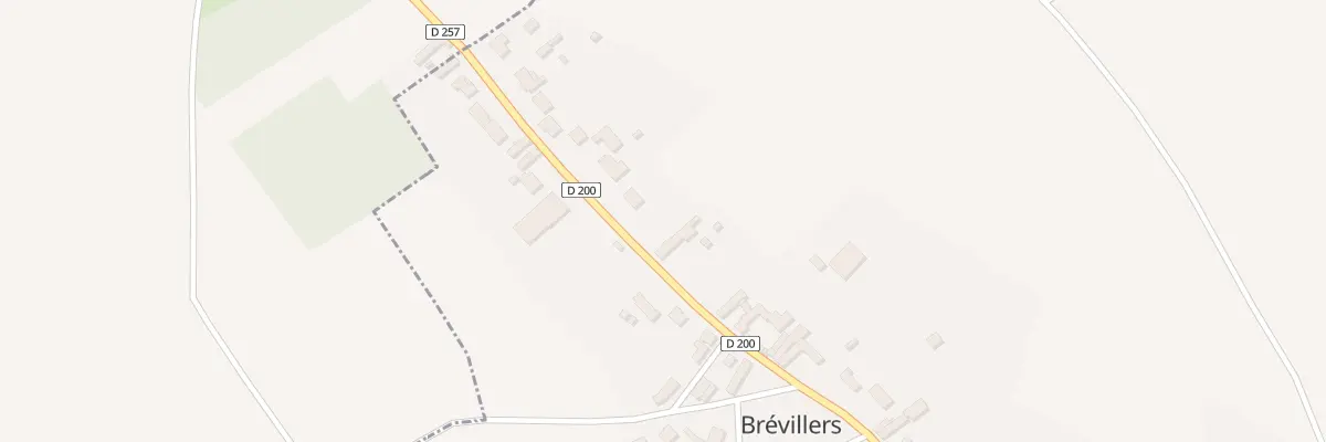 Plan du 21B Rue de Lucheux à Brévillers