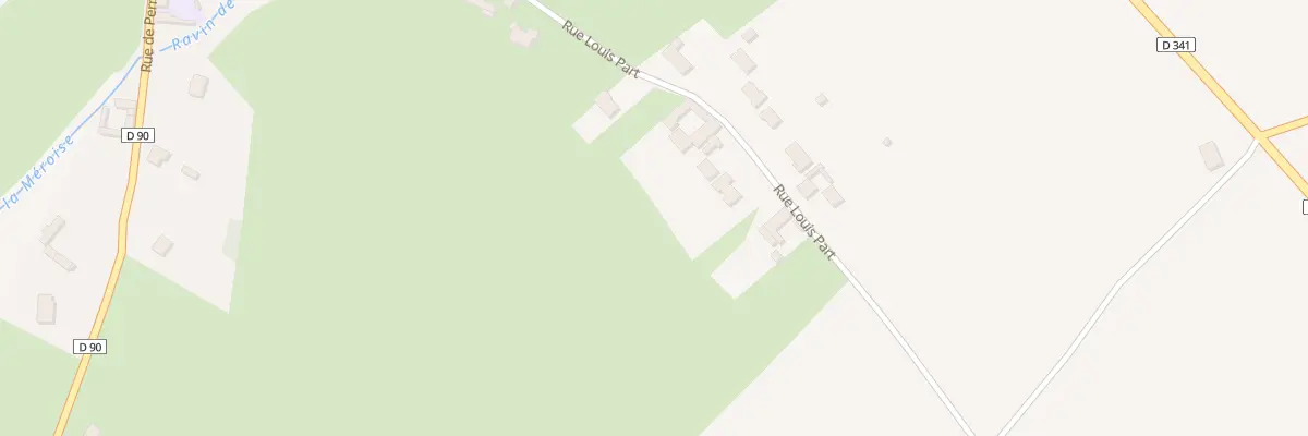 Plan du 12 Rue Louis Part à Auchy-au-Bois