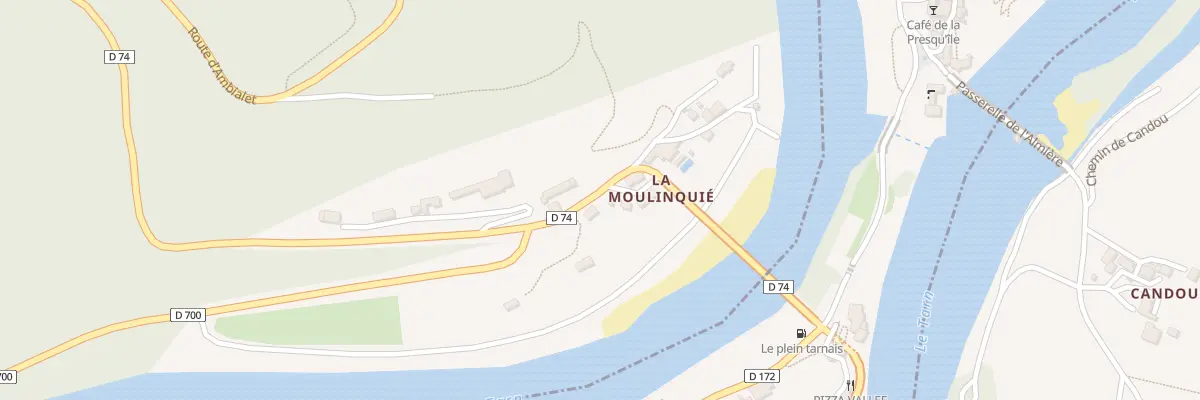 Plan du 5079 La Moulinquie à Saint-Cirgue