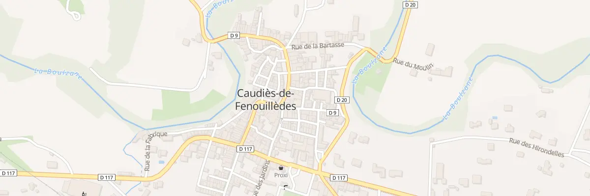 Plan du 4 Av du Col Saint Louis à Caudiès-de-Fenouillèdes
