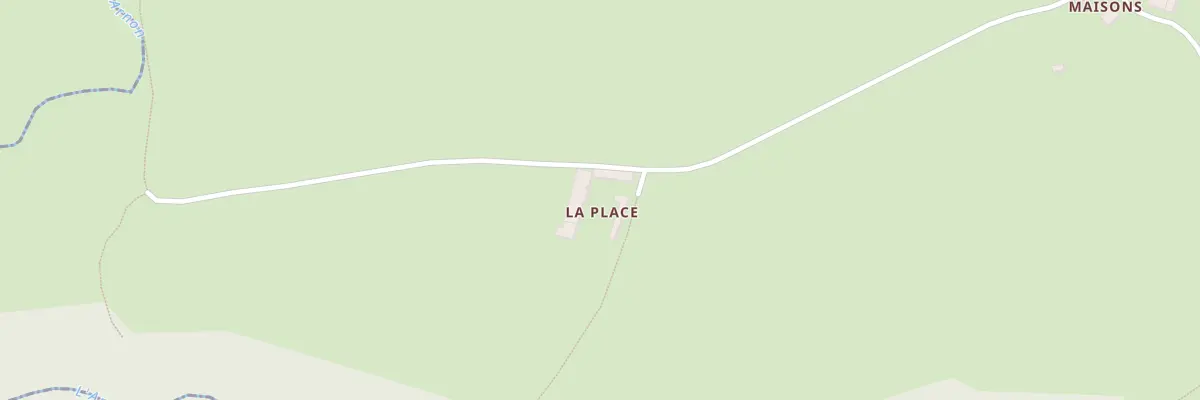 Plan du 1 La Place à Loye-sur-Arnon