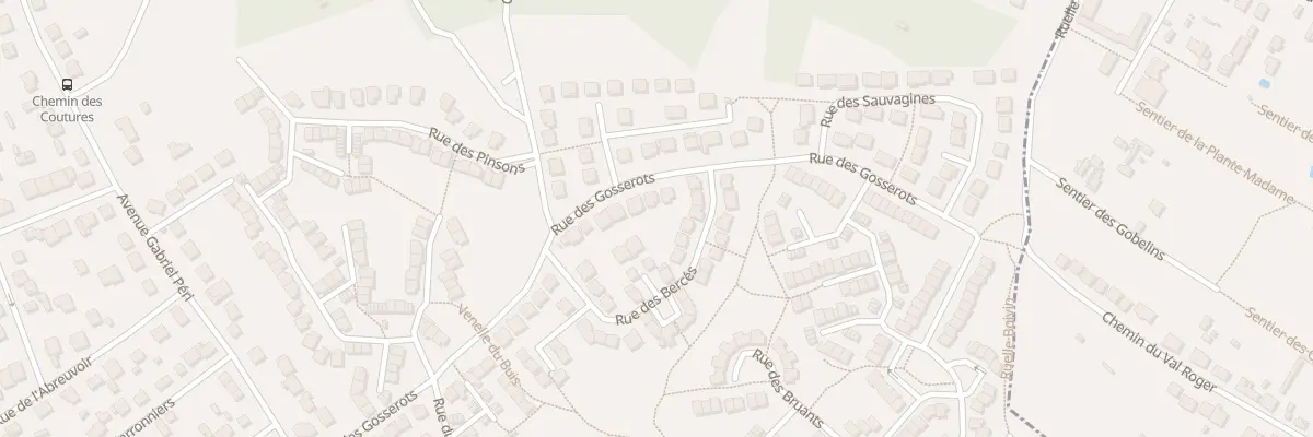 Plan du 35 Rue des Gosserots à Sarcelles