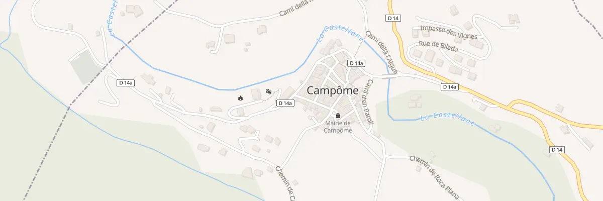 Plan du 5001F Le Village à Campôme