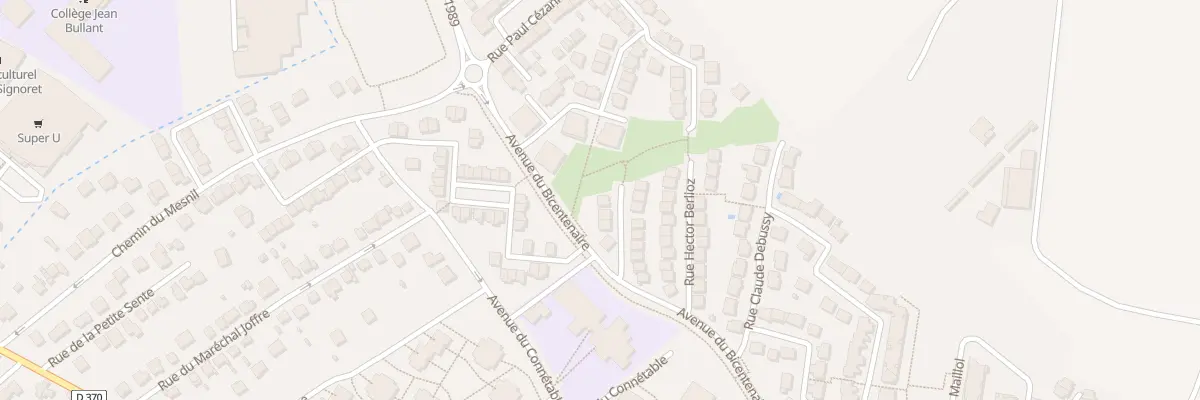 Plan du 7 Rue Camille Saint-saens à Écouen