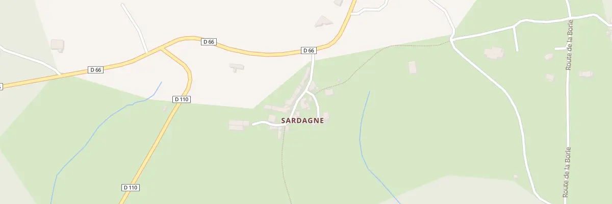Plan du 74 Ham de Sardagne à Saint-Salvy-de-la-Balme