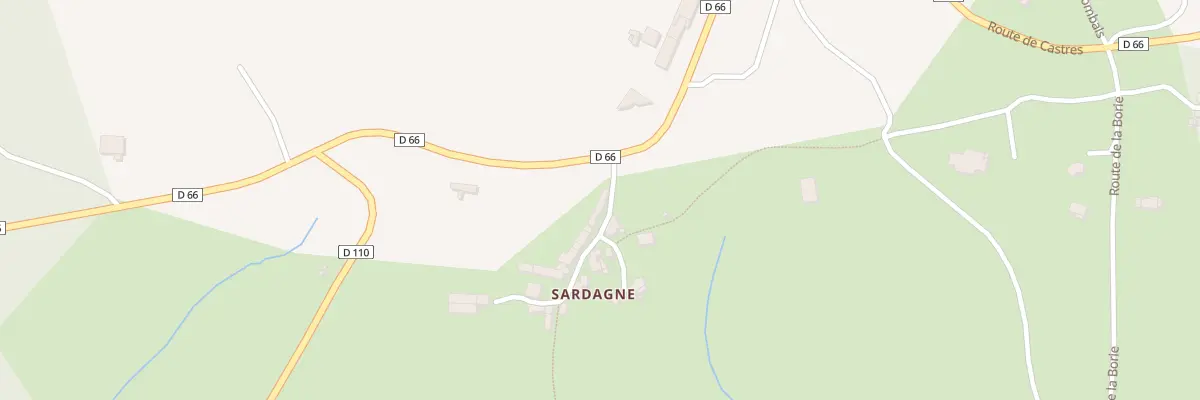 Plan du 51 Ham de Sardagne à Saint-Salvy-de-la-Balme