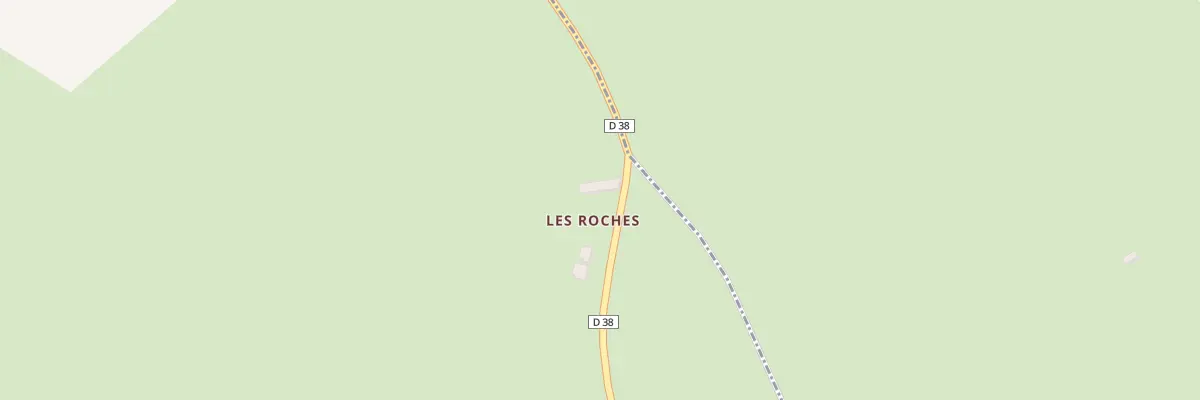 Plan du 148 Les Roches à Marçais
