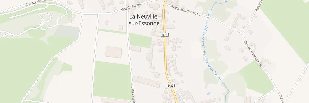 Plan du 172 Gr La Grande Rue à La Neuville-sur-Essonne